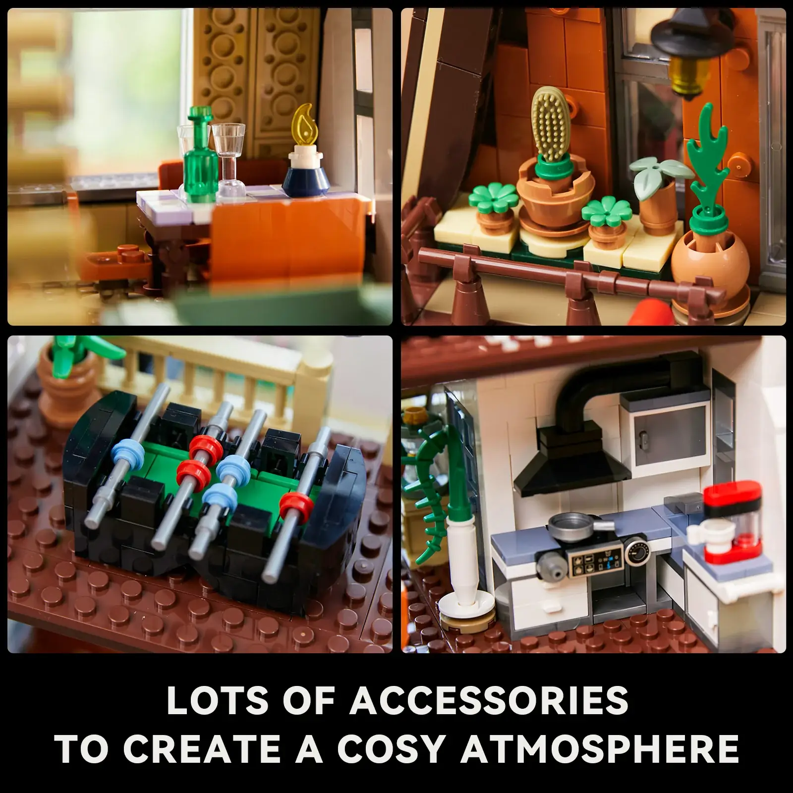 Pantasy Forest Cabin • Set 85003 • SetDB • Merlins Bricks