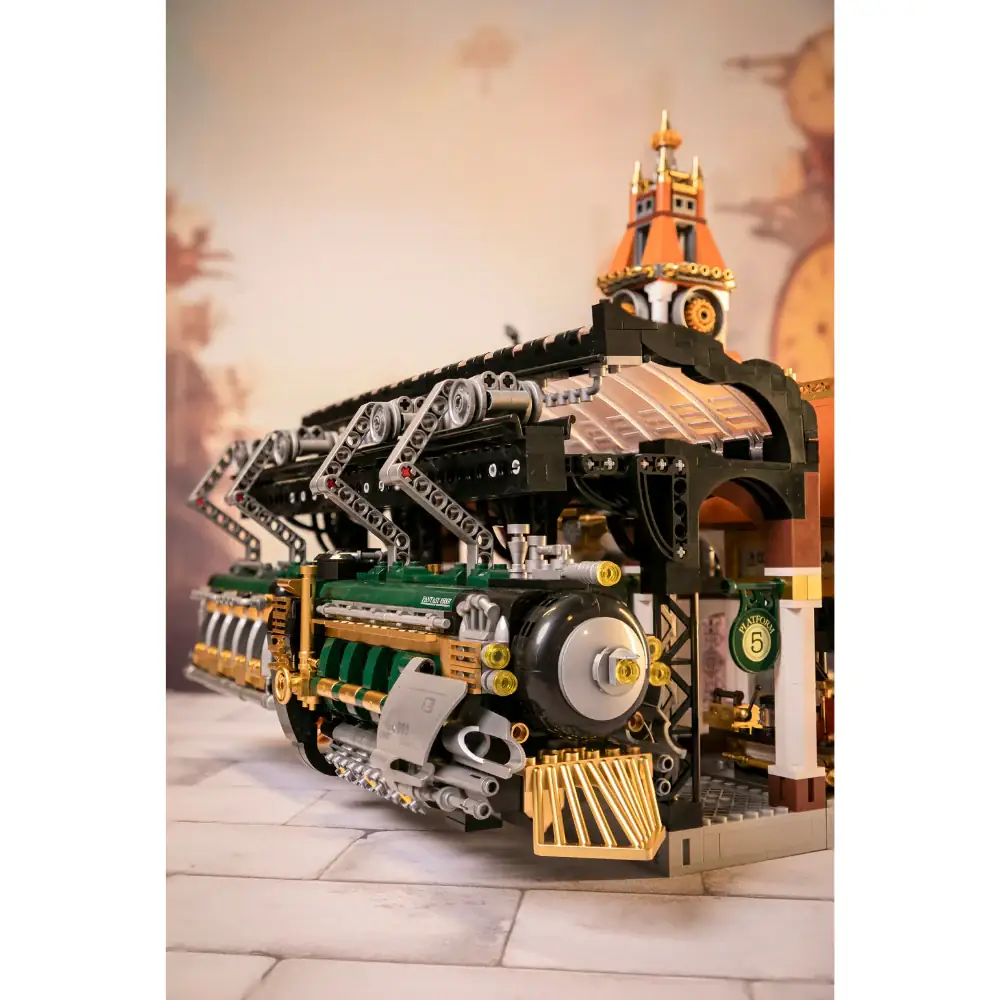 Pantasy Steampunk Railway Station • Set 85007 • SetDB
