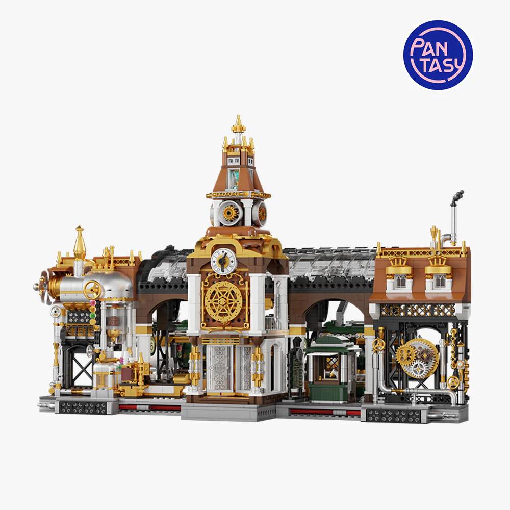 Pantasy Steampunk Railway Station • Set 85007 • SetDB