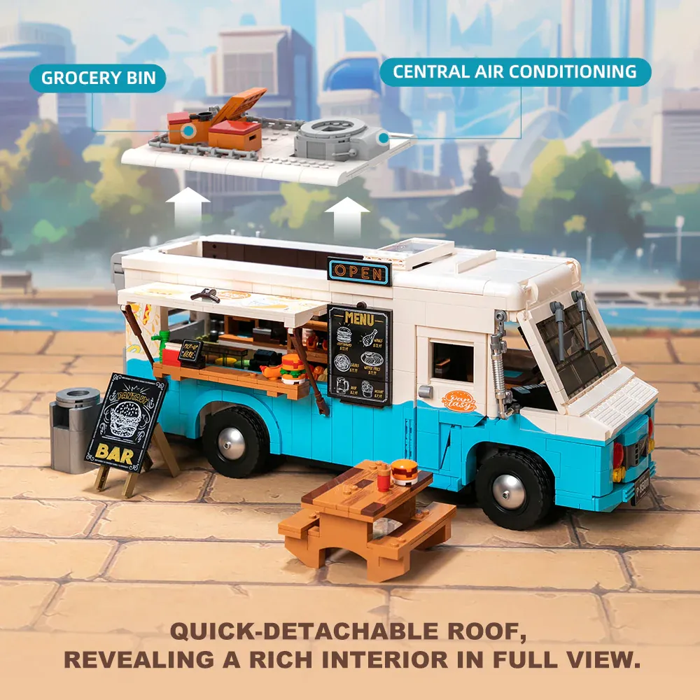 Pantasy Food Truck • Set 85011 • SetDB • Merlins Bricks