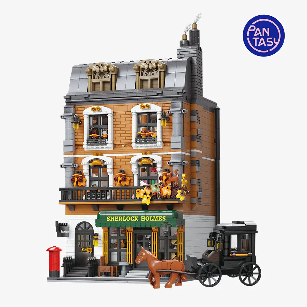 Pantasy Sherlock Holmes Baker Street 221B Apartment