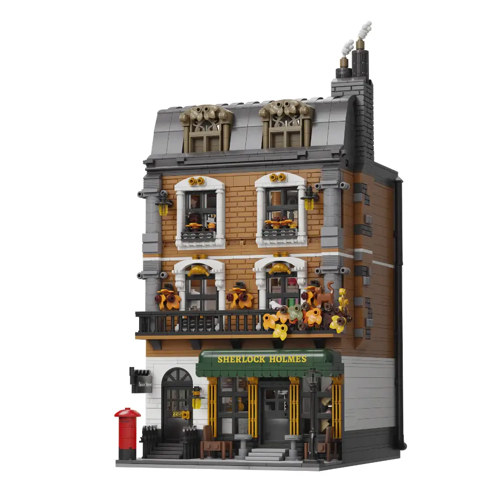 Pantasy Sherlock Holmes Baker Street 221B Apartment