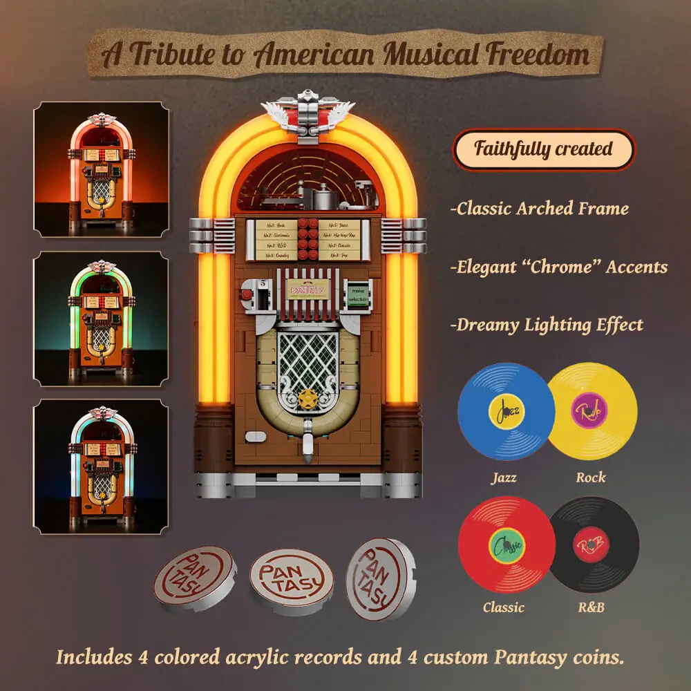 Pantasy Jukebox • Set 85020 • SetDB • Merlins Bricks