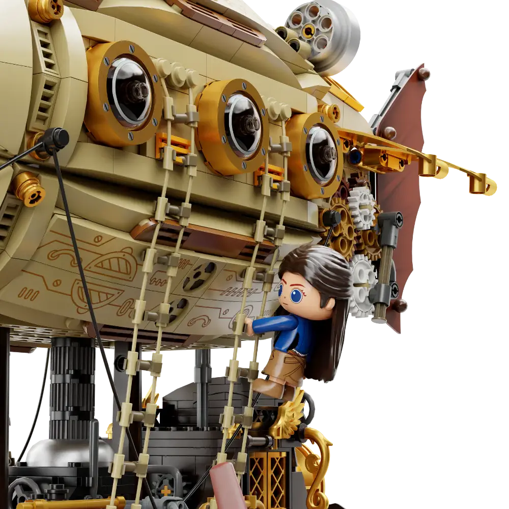 Pantasy Steampunk Airship • Set 85021 • SetDB