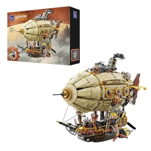 Pantasy Steampunk Airship • Set 85021 • SetDB