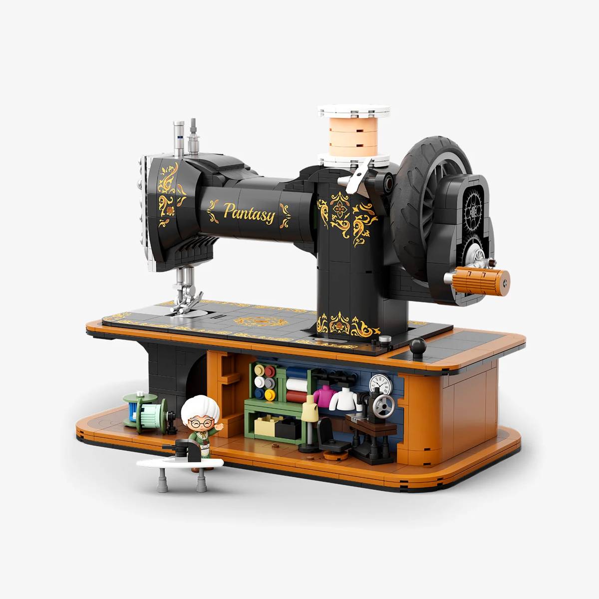 Pantasy Hand Crank Sewing Machine • Set 85028 • SetDB