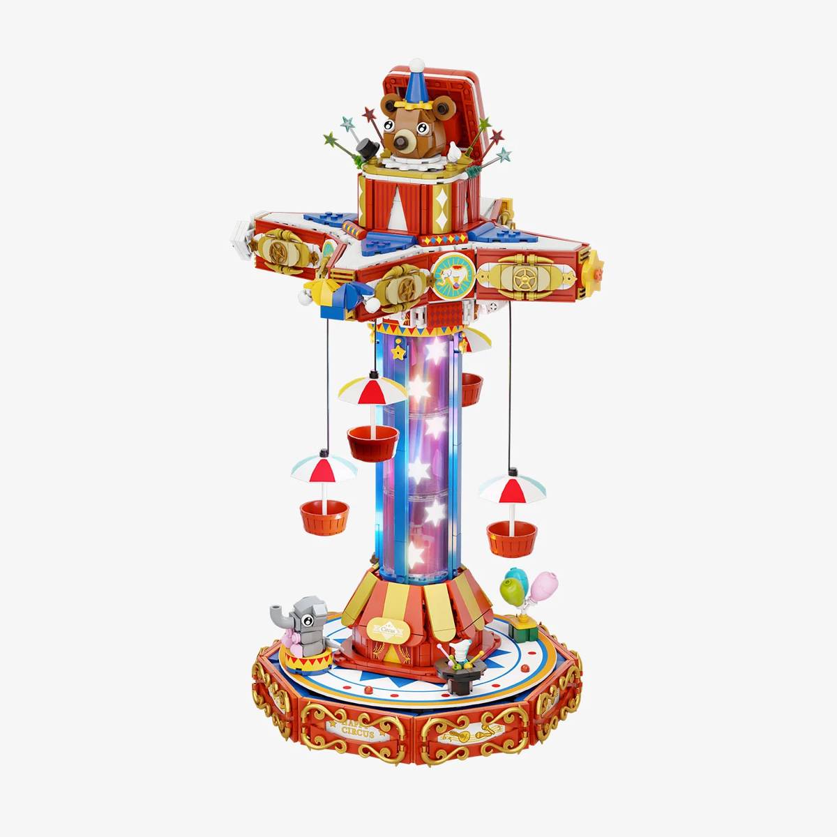 Pantasy Circus Paradrop • Set 86003 • SetDB • Merlins Bricks