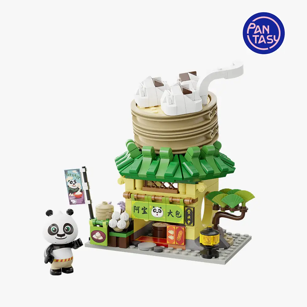 Pantasy Kung Fu Panda Mini Street View Po's Dumpling Shop