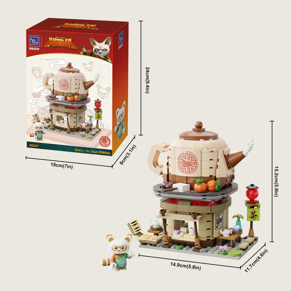 Pantasy Kung Fu Panda Mini Street View Shifu's Tea Stall