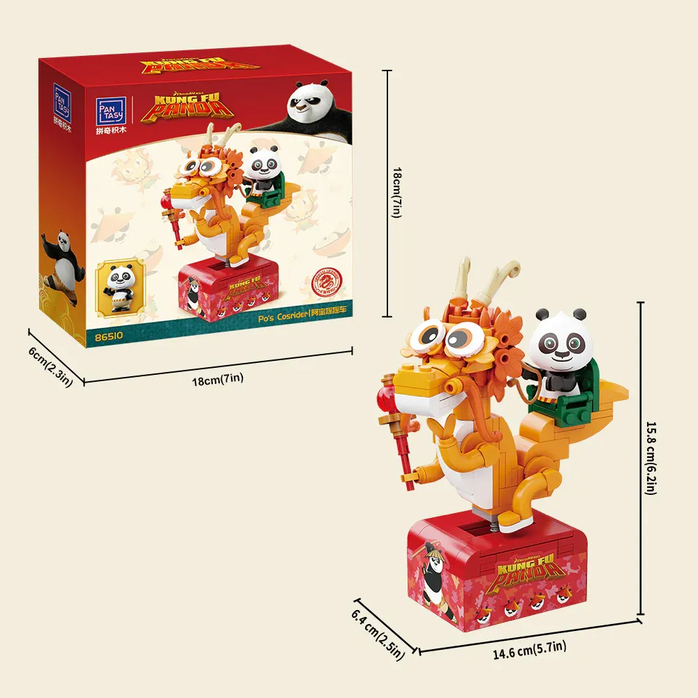Pantasy Kung Fu Panda Po's Cosrider • Set 86510 • SetDB