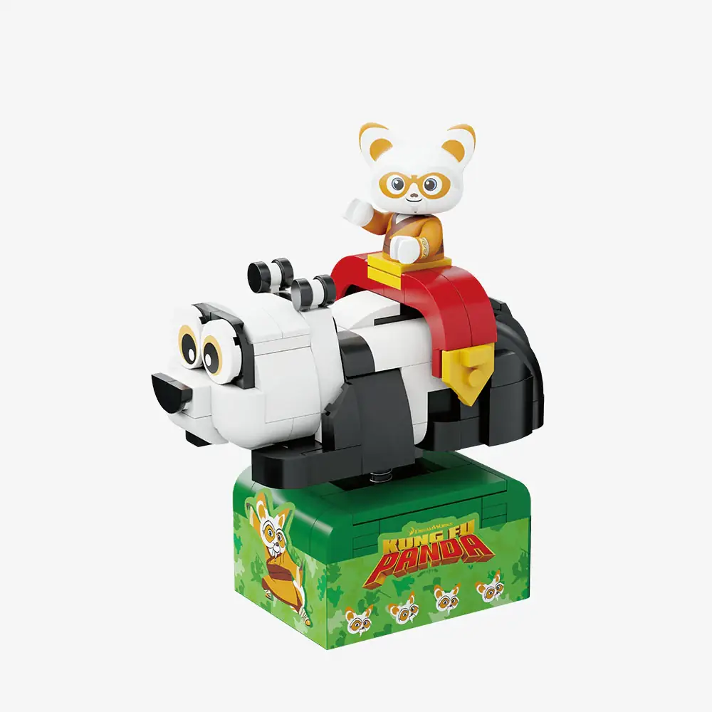 PANCRASE KING OF PANCRASE フィギュアセット Pantasy Kung Fu Panda Shifu's Cosrider • Set 86513
