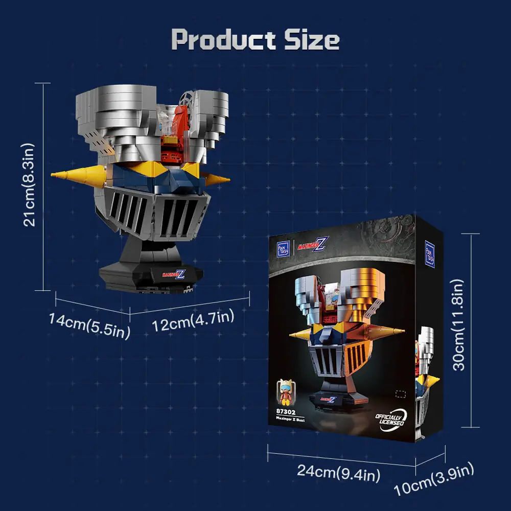 Pantasy Mazinger Z Head Carving • Set 87302 • SetDB