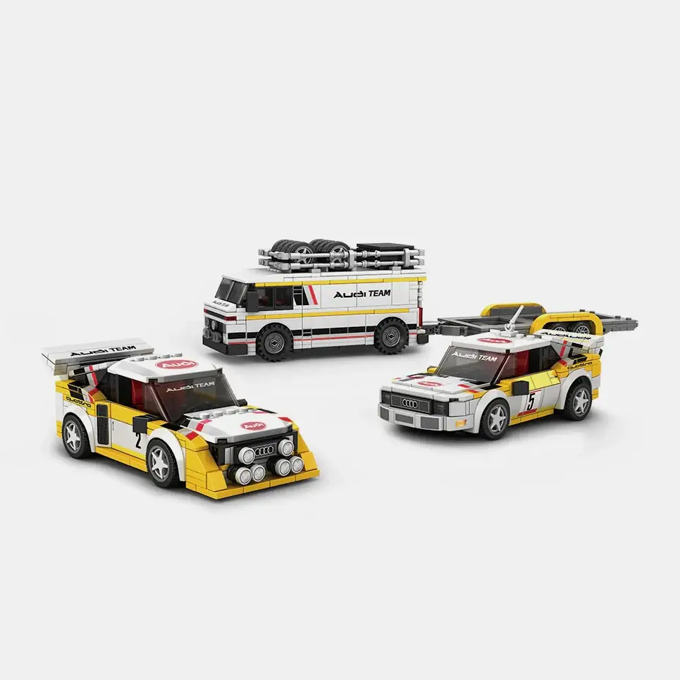 Xinyu PowerBuild Audi Quattro HB Audi Team • Set PB8812