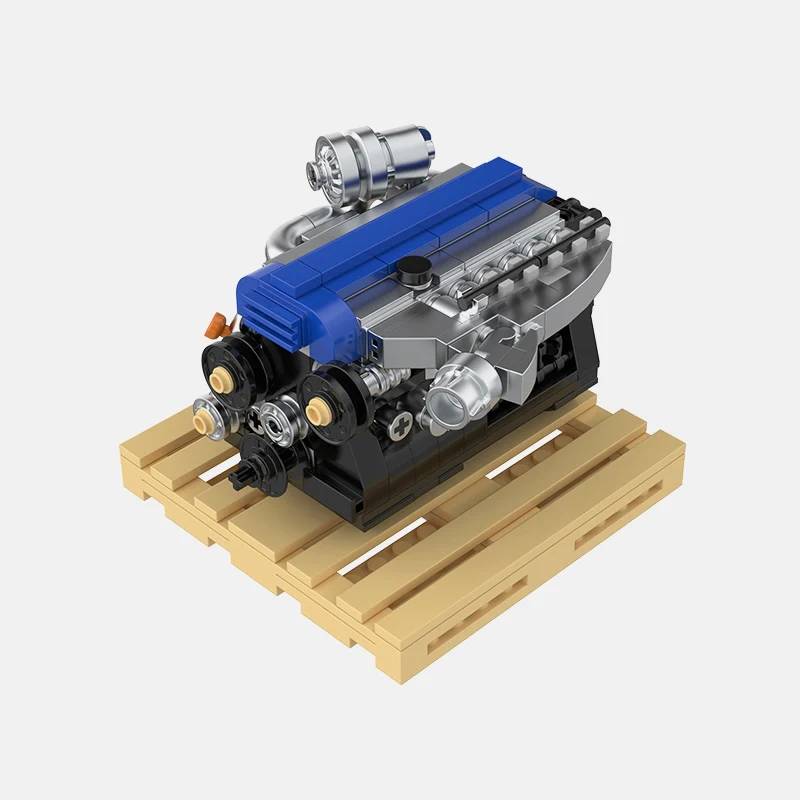 Xinyu PowerBuild 2JZ-GTE Mini Engine • Set PB8869 • SetDB