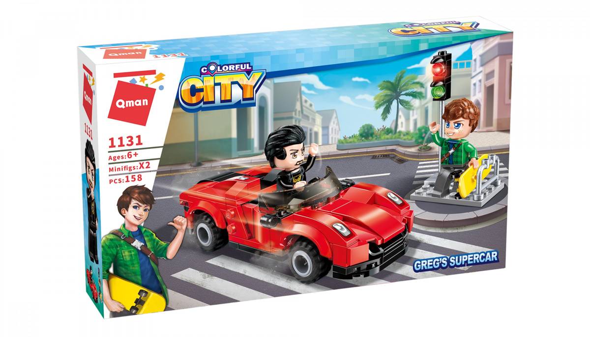 La Supercar de Greg (QMAN-1131) — Prix et comparaison | Brick Broker