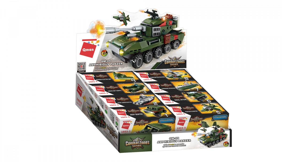QM-09 char amphibie (QMAN-1803) — Prix et comparaison | Brick Broker