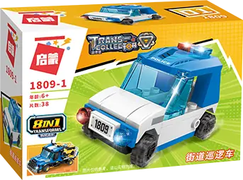 Qman Build N Learn Car • Set 2907 • SetDB • Merlins Bricks