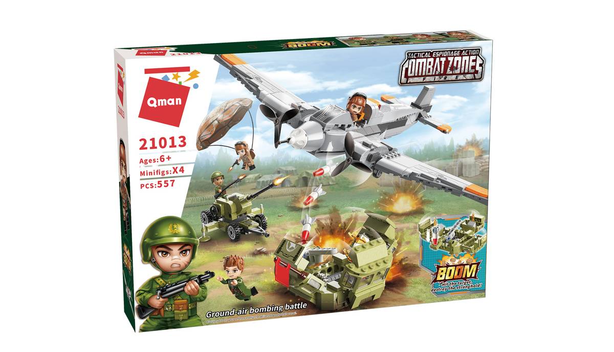 Combat de Bombardement Air-Sol (QMAN-21013) — Prix et comparaison | Brick Broker