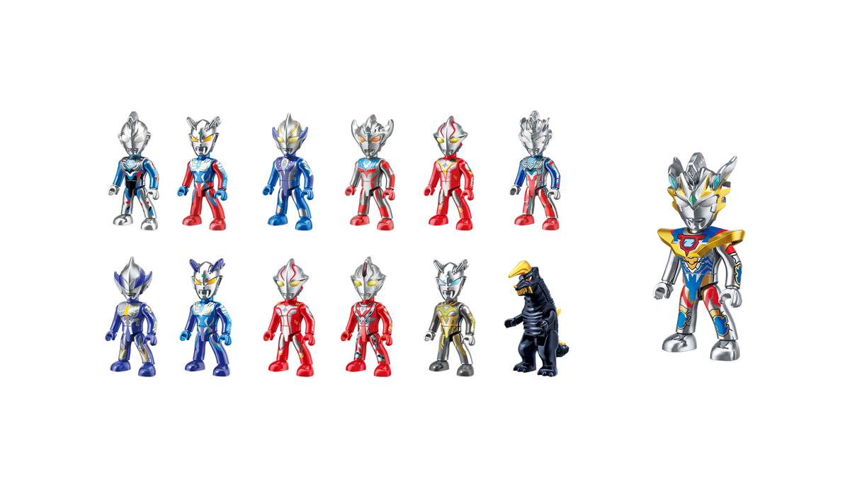 Qman Ultraman Glitter Edition Vol.2 Galactic Defense Force