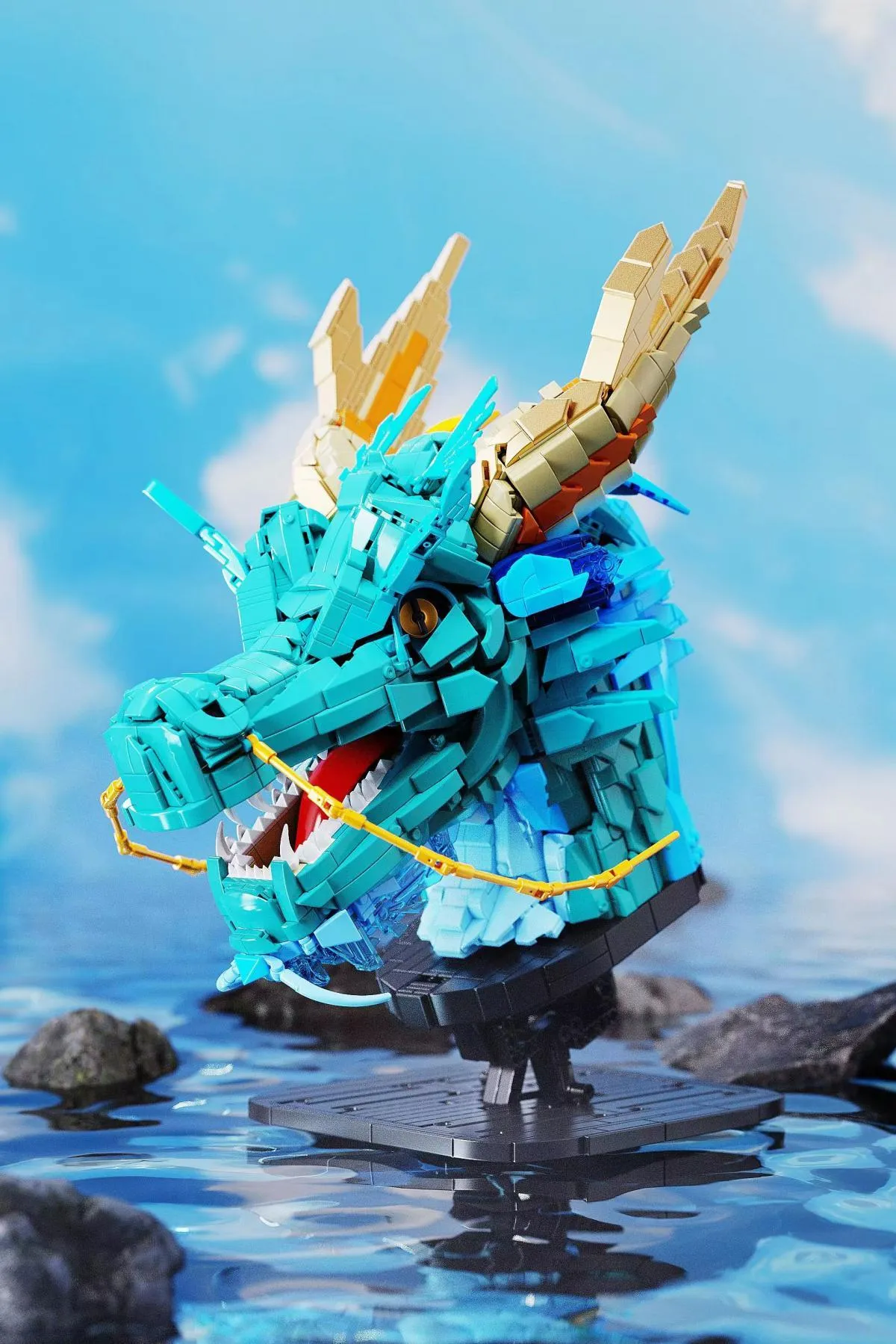 Qi Zhi Le Chinese zodiac year of the dragon • Set 103002