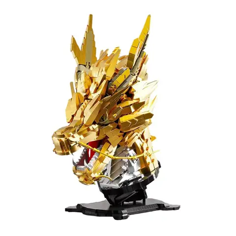 Qi Zhi Le The Golden Dragon Head • Set 8100 • SetDB