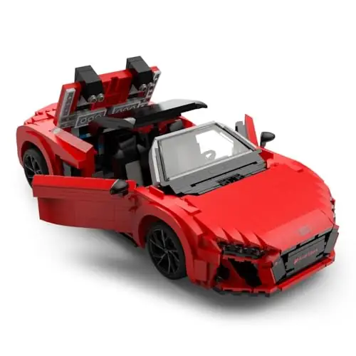 マイスト　Audi  R8 Rastar Audi R8 Spyder • Set 93800 • SetDB • Merlins Bricks