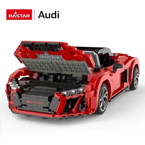 Rastar Audi R8 Spyder • Set 93800 • SetDB • Merlins Bricks