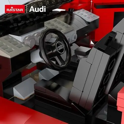 Rastar Audi R8 Spyder • Set 93800 • SetDB • Merlins Bricks