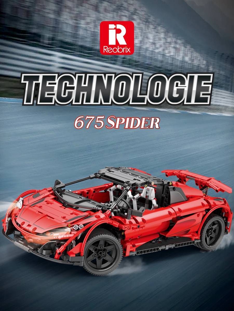 Reobrix 675 Spider • Set 11004 • SetDB • Merlins Bricks