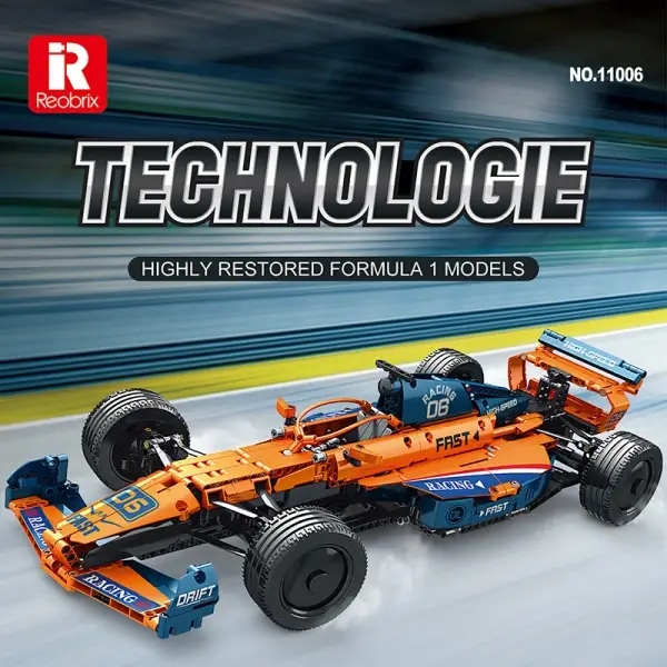 メルヘンリリス Reobrix Race Car • Set 11006 • SetDB • Merlins Bricks