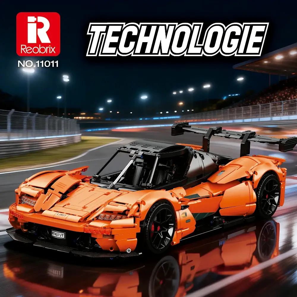 Reobrix GTR Racing Car • Set 11011 • SetDB • Merlins Bricks