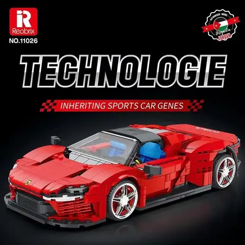 Reobrix Supercar 9X8 • Set 11031 • SetDB • Merlins Bricks