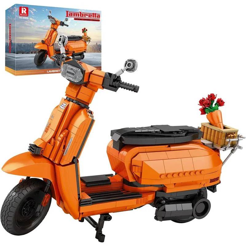Lambretta V200 orange (REO-11036) — Prix et comparaison | Brick Broker