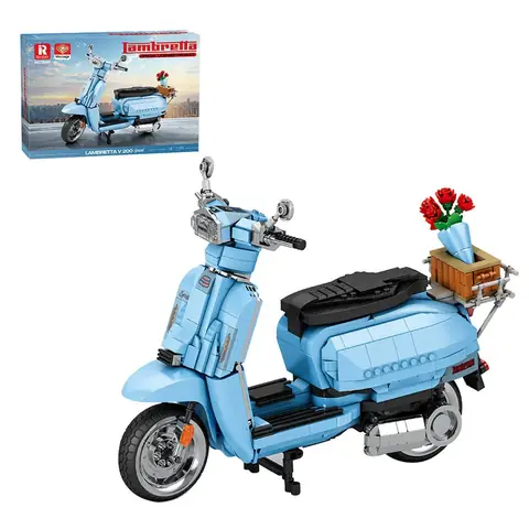 Reobrix Blue Lambretta V200 • Set 11037 • SetDB