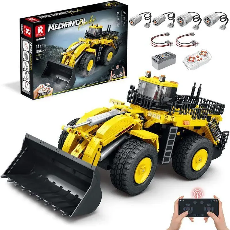 Reobrix Loader Yellow Dynamic Version • Set 22009 • SetDB