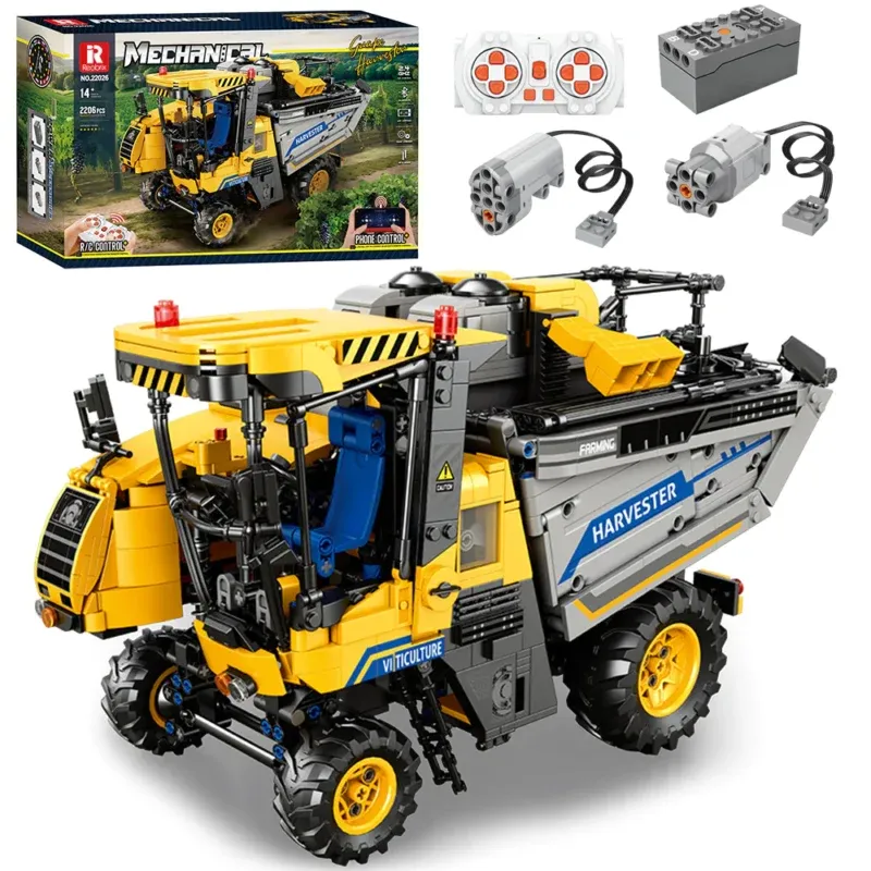 Reobrix Grape Harvester • Set 22026 • SetDB • Merlins Bricks