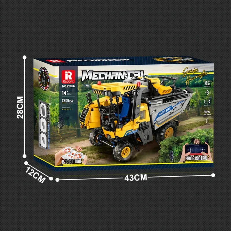 Reobrix Grape Harvester • Set 22026 • SetDB • Merlins Bricks