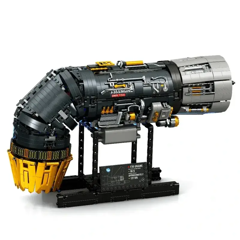 Reobrix F35 Engine • Set 33014 • SetDB • Merlins Bricks