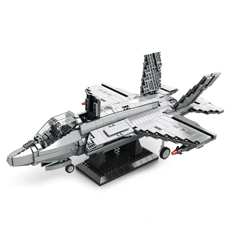 Reobrix F-35B aircraft • Set 33021 • SetDB • Merlins Bricks