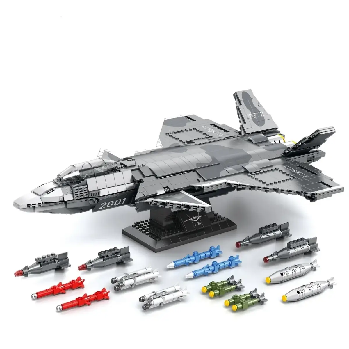 Reobrix Fire Fang J-20 Fighter • Set 33025 • SetDB