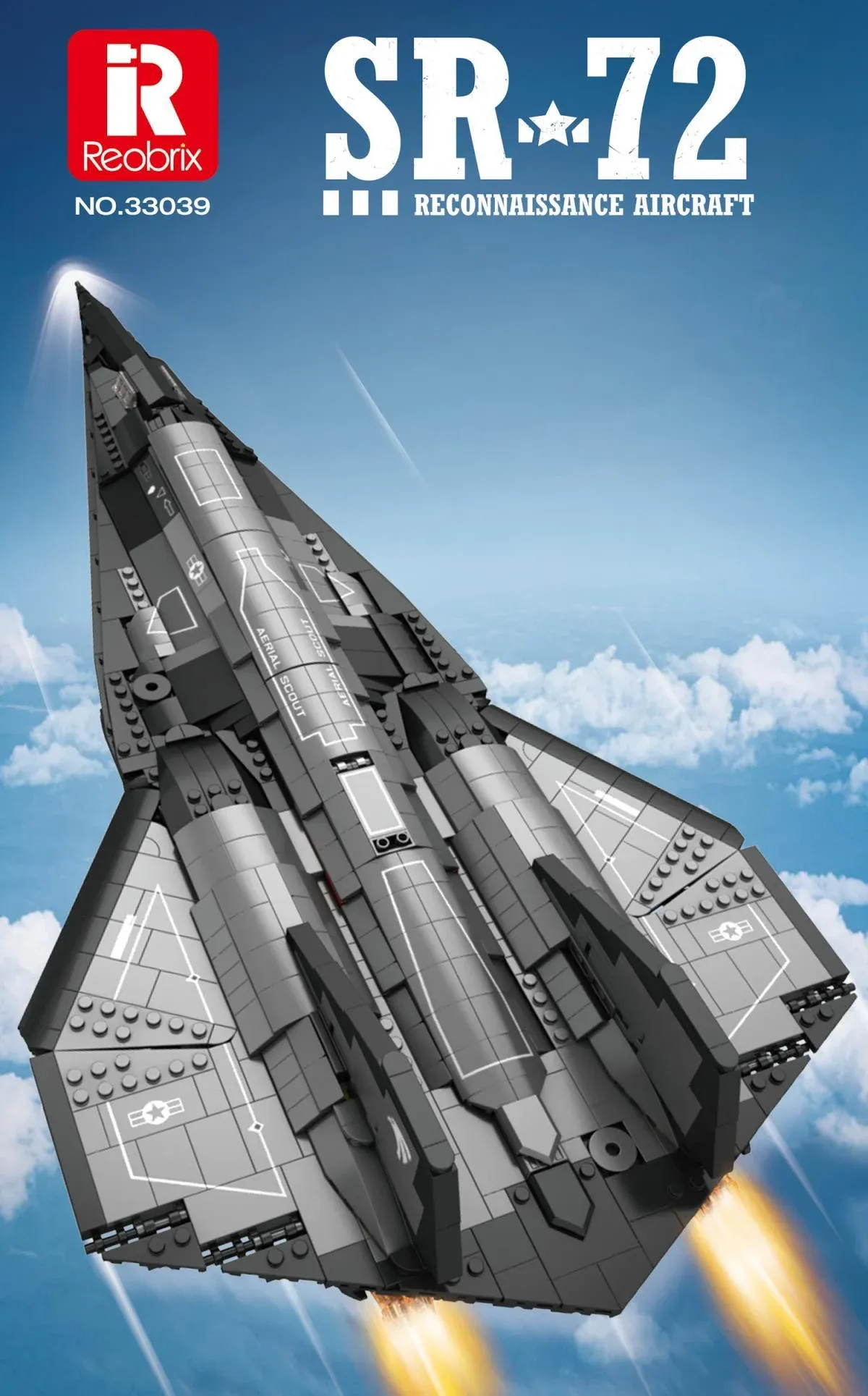 Reobrix SR-72 fighter • Set 33039 • SetDB • Merlins Bricks