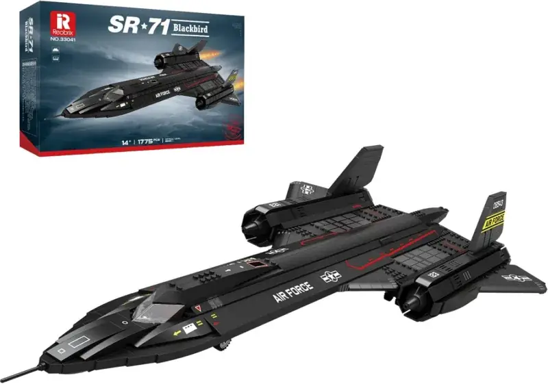 Reobrix SR-71 Blackbird • Set 33041 • SetDB • Merlins Bricks