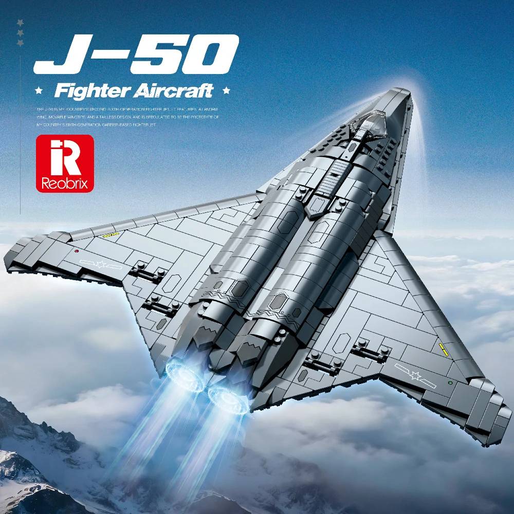 Reobrix J-50 Fighter Aircraft • Set 33046 • SetDB