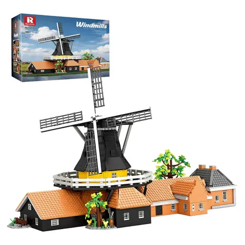 Reobrix Windmills • Set 55019 • SetDB • Merlins Bricks