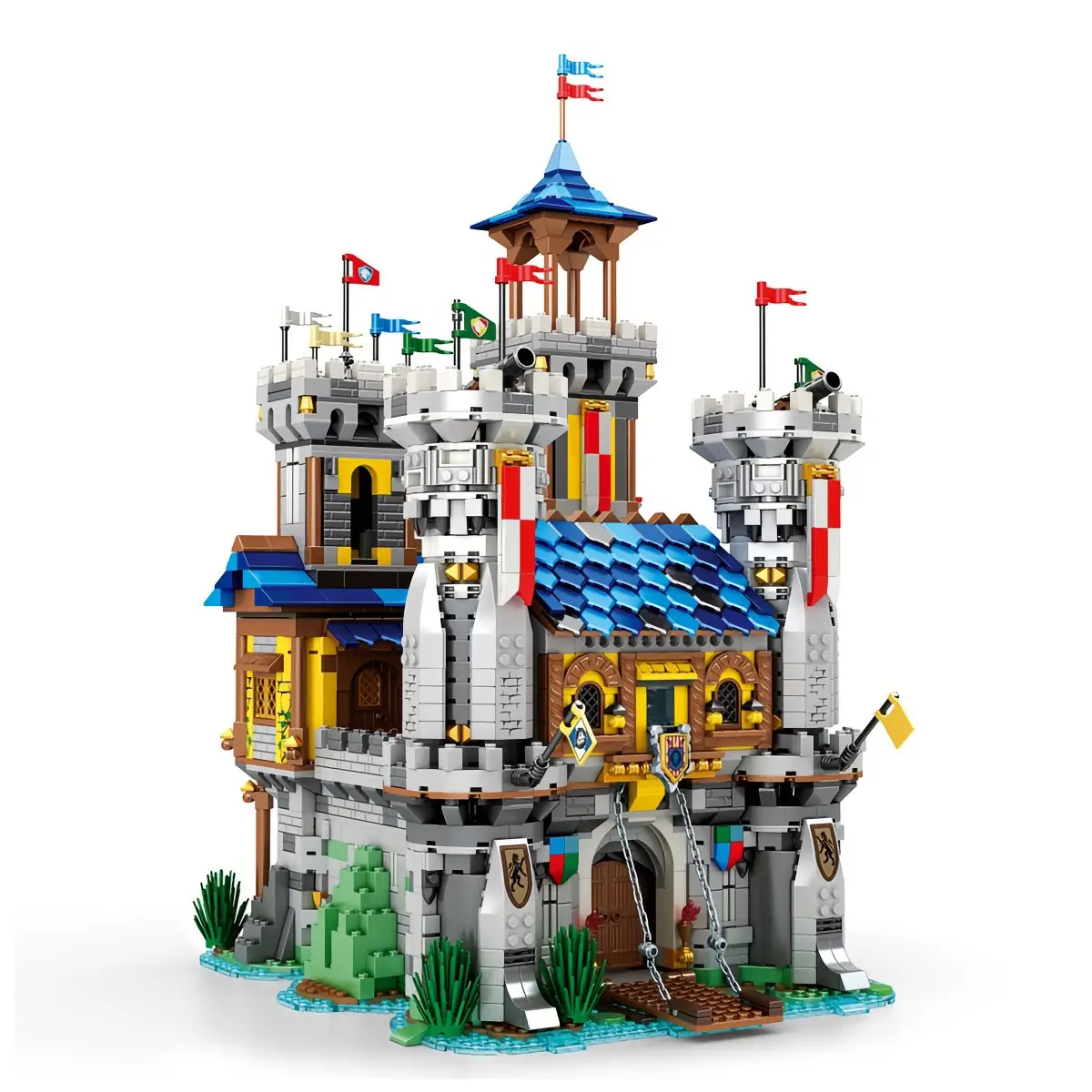 2022ver2_フットプリント付mobigarden_royal castle Reobrix European Century Golden Lion Castle • Set 66006