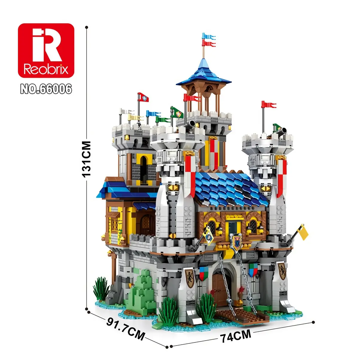 Reobrix European Century Golden Lion Castle • Set 66006