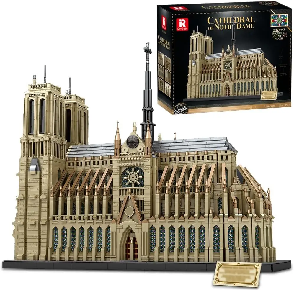 Reobrix Notre Dame Cathedral in Paris • Set 66016 • SetDB