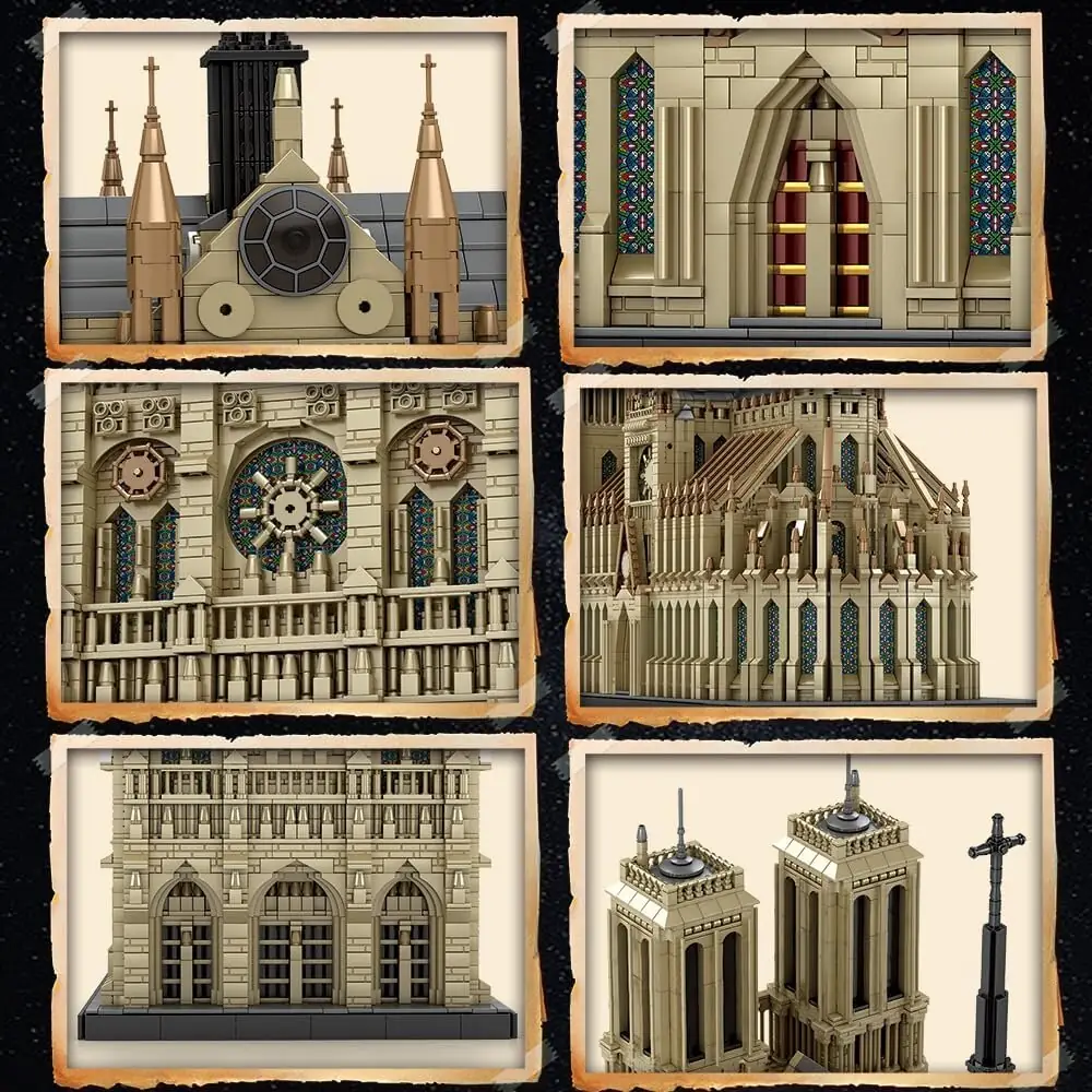 Reobrix Notre Dame Cathedral in Paris • Set 66016 • SetDB
