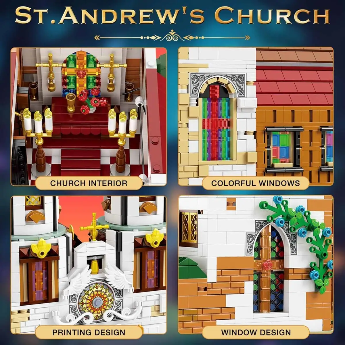 Reobrix St.Andrew's Church • Set 66023 • SetDB