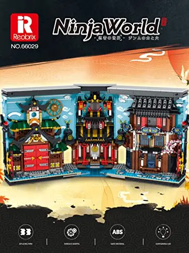 Reobrix Ninja Book Nook • Set 66029 • SetDB • Merlins Bricks